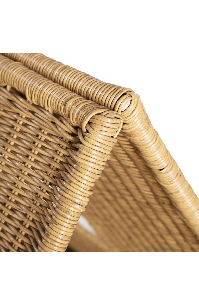 Kaplan Early Learning Company Wicker House Tent, Alternate, color, Brown