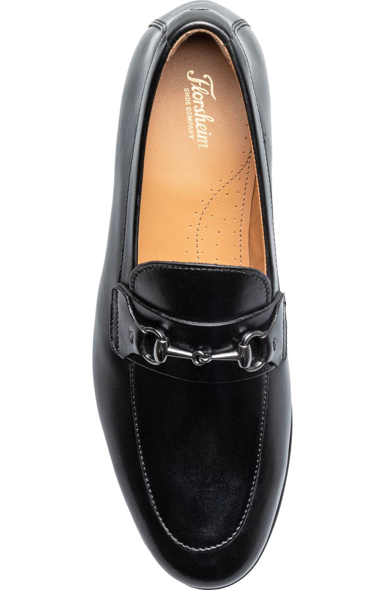 Florsheim Modena Moc Toe Bit Loafer, Alternate, color, Black