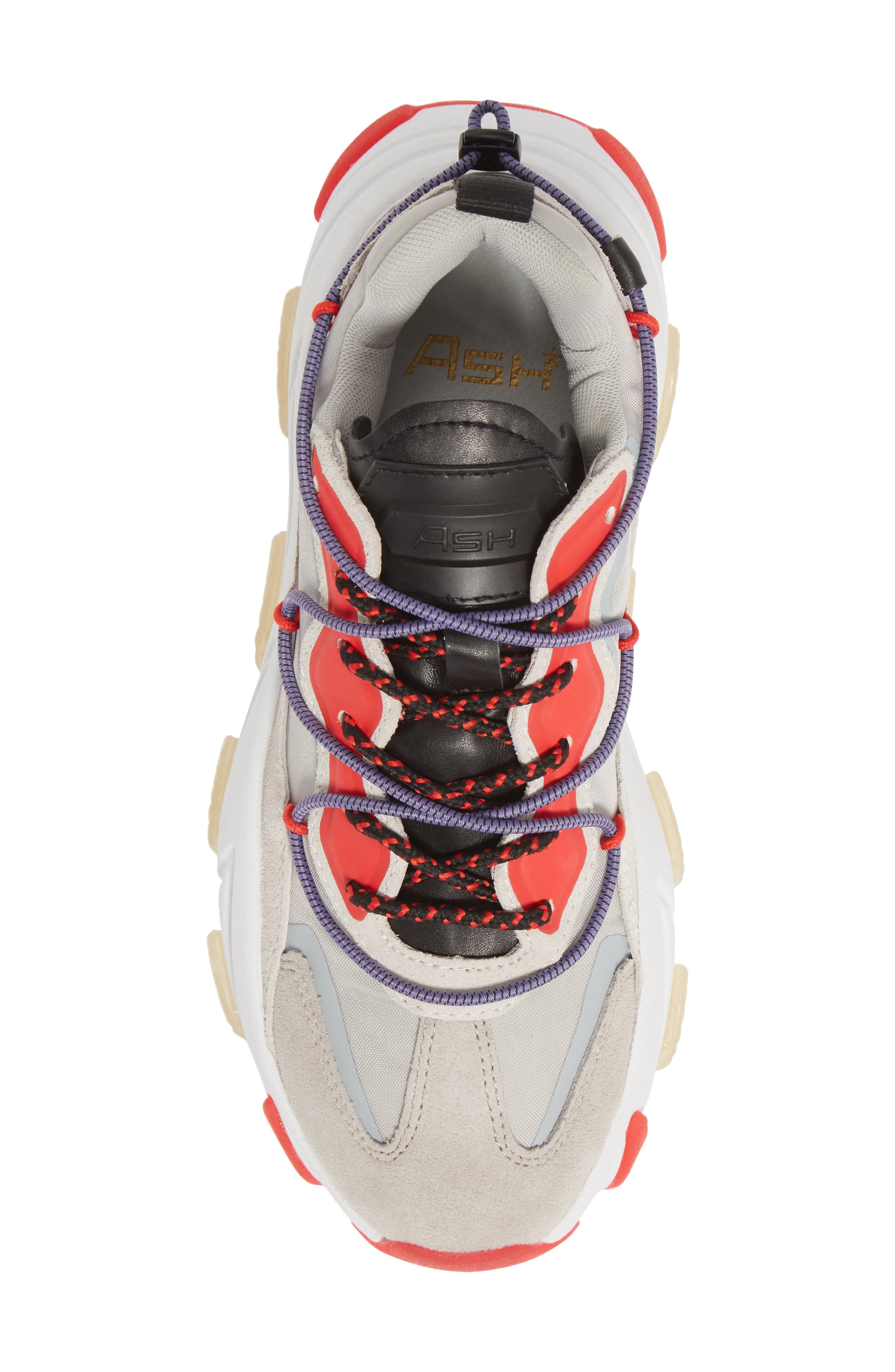 Ash Extra Platform Sneaker, Alternate, color, 
