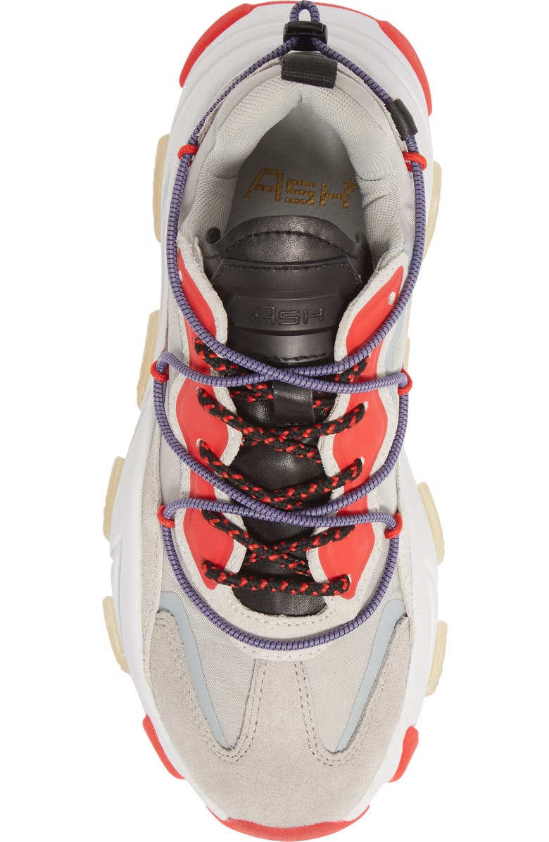 Ash Extra Platform Sneaker, Alternate, color,