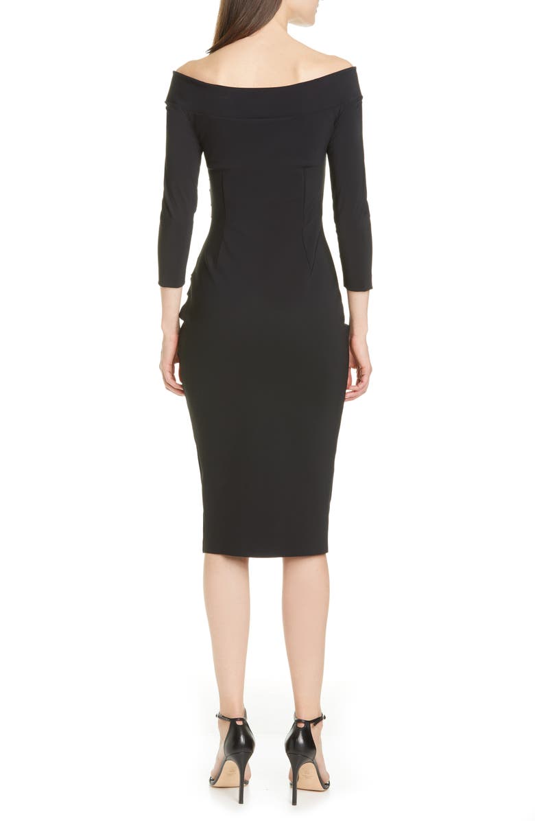 Chiara Boni La Petite Robe Suzie Off the Shoulder Cocktail Dress, Alternate, color,