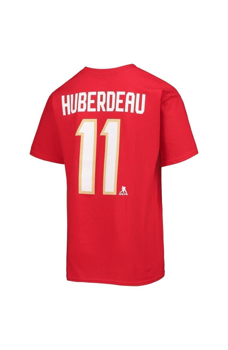 Outerstuff Youth Jonathan Huberdeau Red Florida Panthers Name & Number T-Shirt, Alternate, color, 