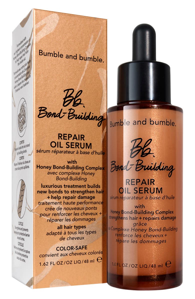 Bumble and bumble. Bond-Building Repair Hair Oil Serum, Main, color, 