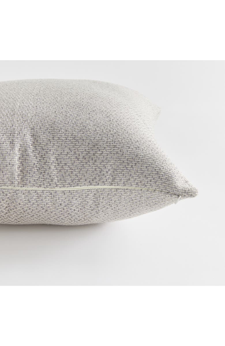 Napa Home & Garden Blake Square Indoor or Outdoor Throw Pillow, 20" x 20", Alternate, color, Gray