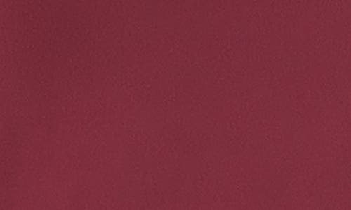 Steve Madden Delia Lace Trim Handkerchief Hem Satin Slipdress In Burgundy