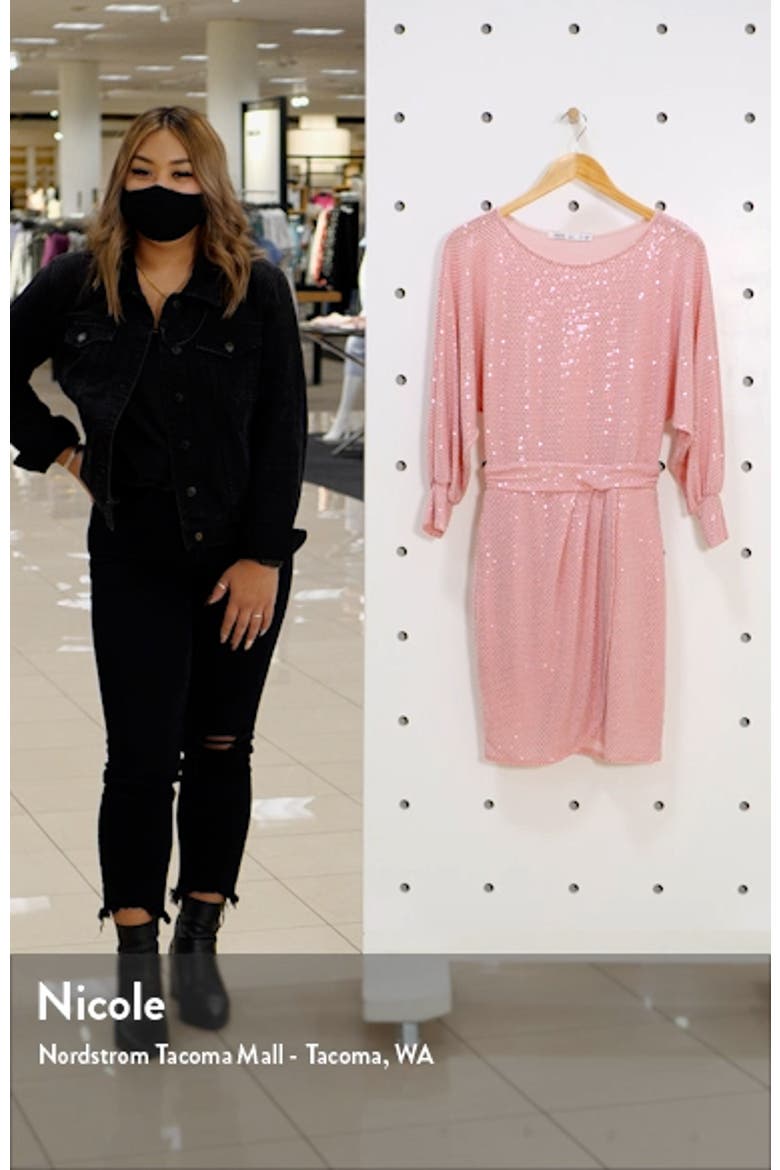 Metallic Dot Cocktail Minidress video