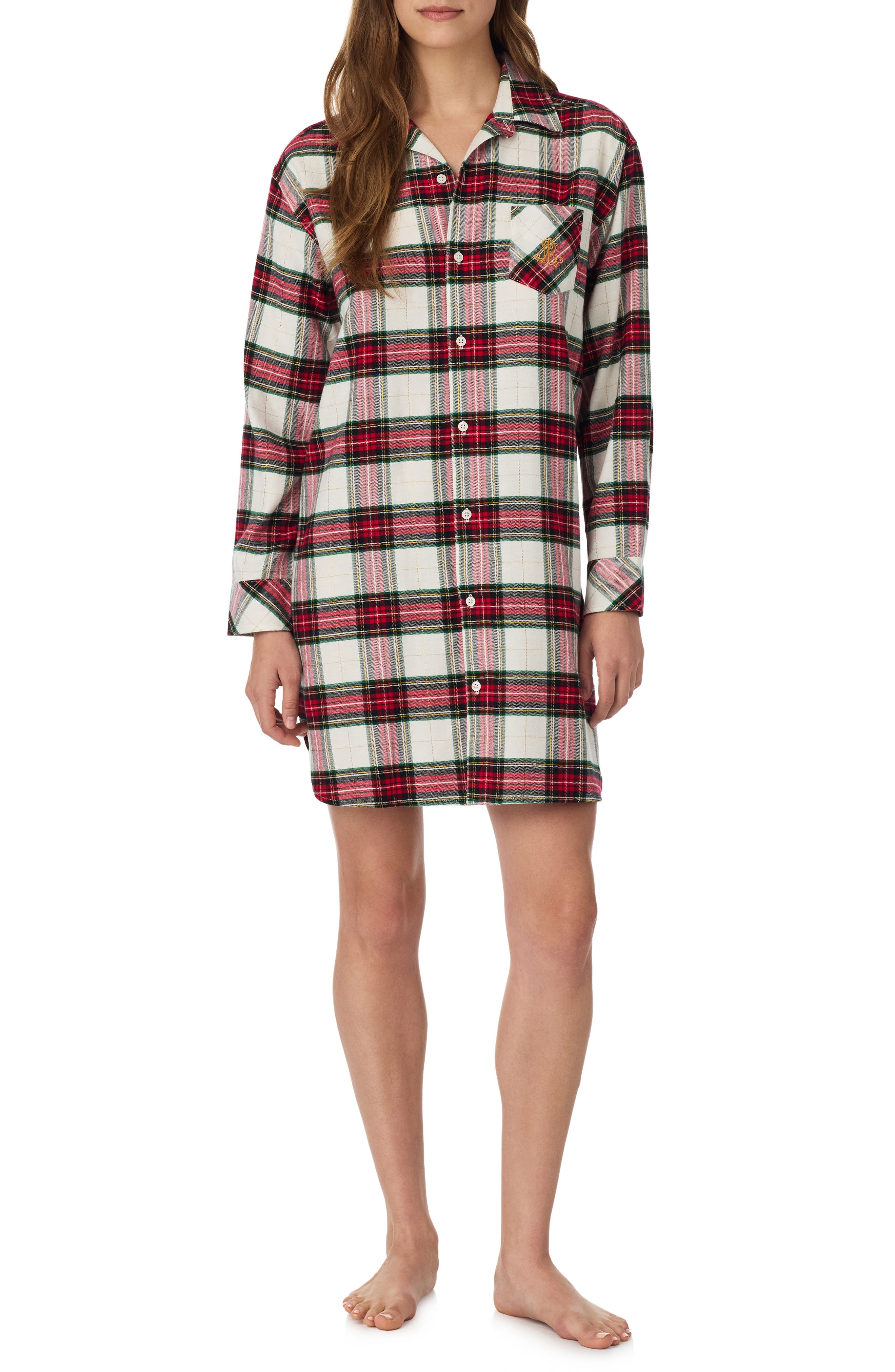 selected CREAM PLAID