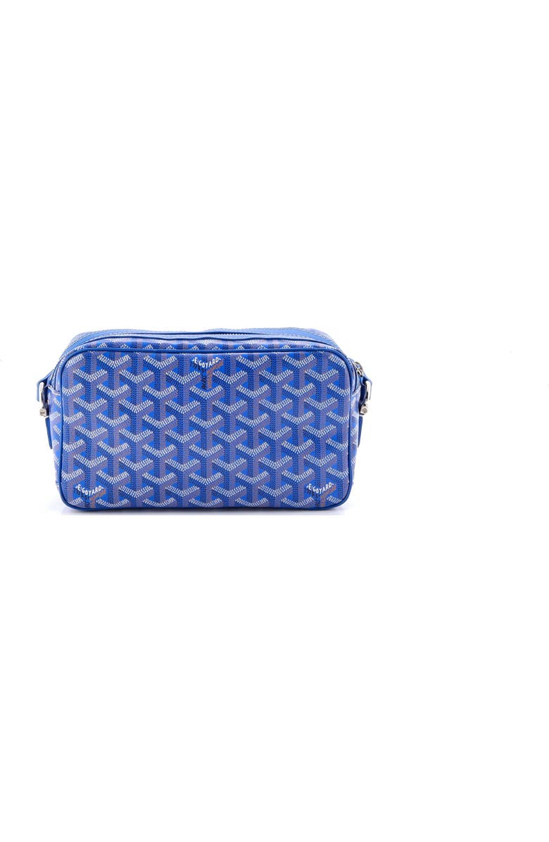 Pre-Owned Goyard Cap Vert Bag Coated Canvas, Alternate, color, Blue