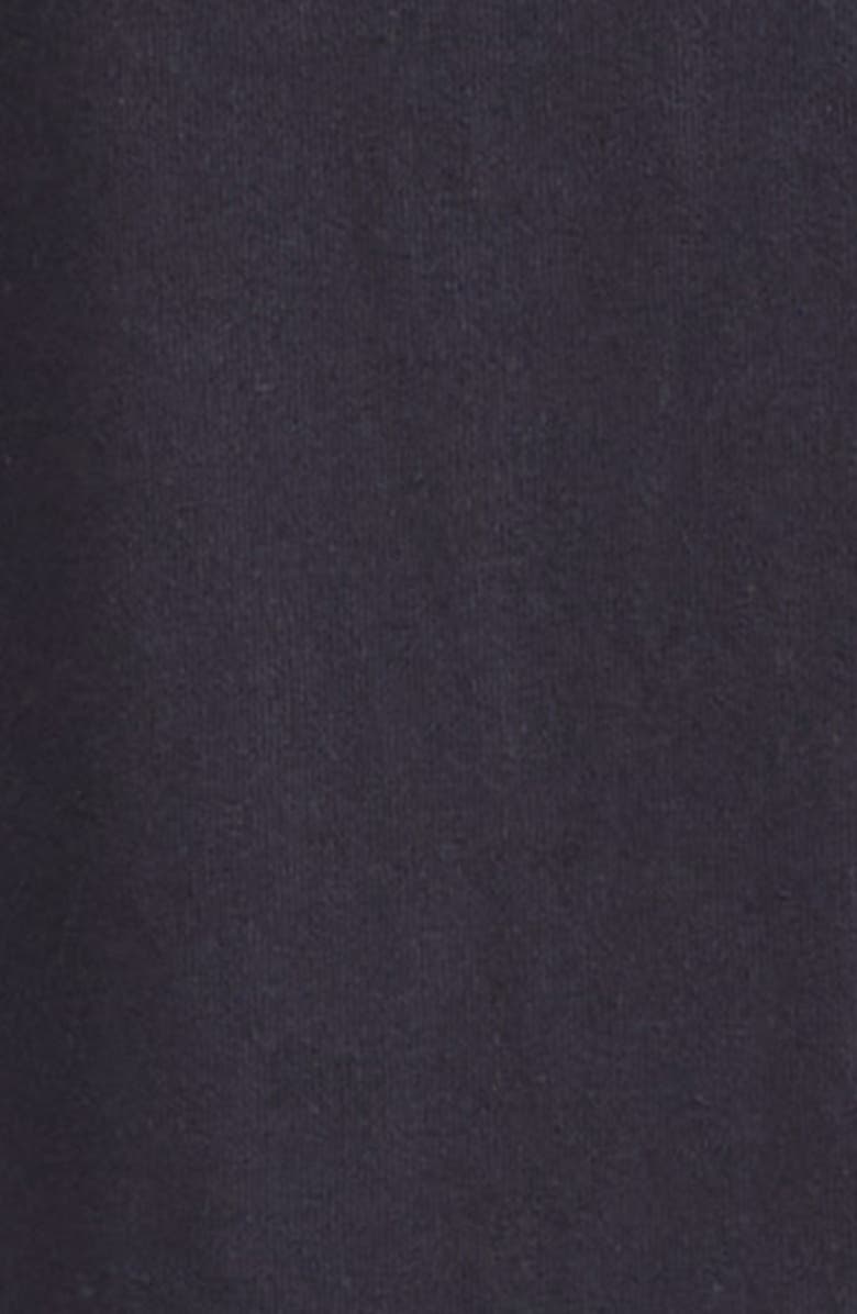 Lemaire Off the Shoulder Cotton & Linen Jersey Midi Dress, Alternate, color, Urchin