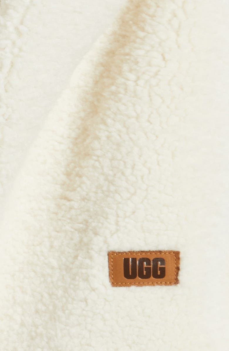 UGG<sup>®</sup> UGGfluff Scalloped Scarf, Alternate, color, Nimbus