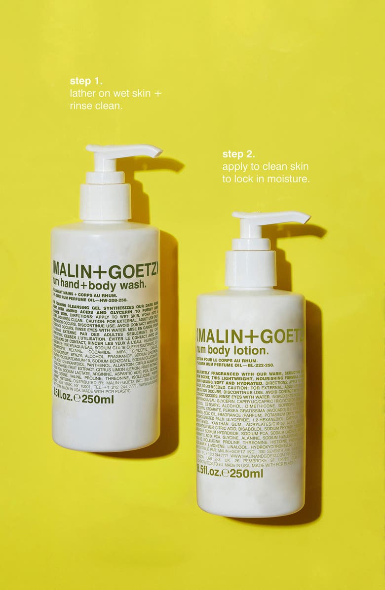 MALIN+GOETZ Dark Rum Hand & Body Wash, Alternate, color, 