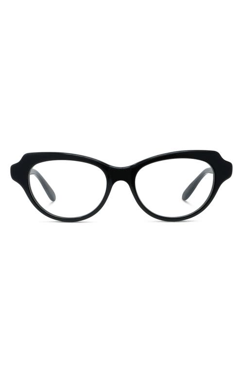 Loewe Slim 52mm Geometric Optical Glasses In Black