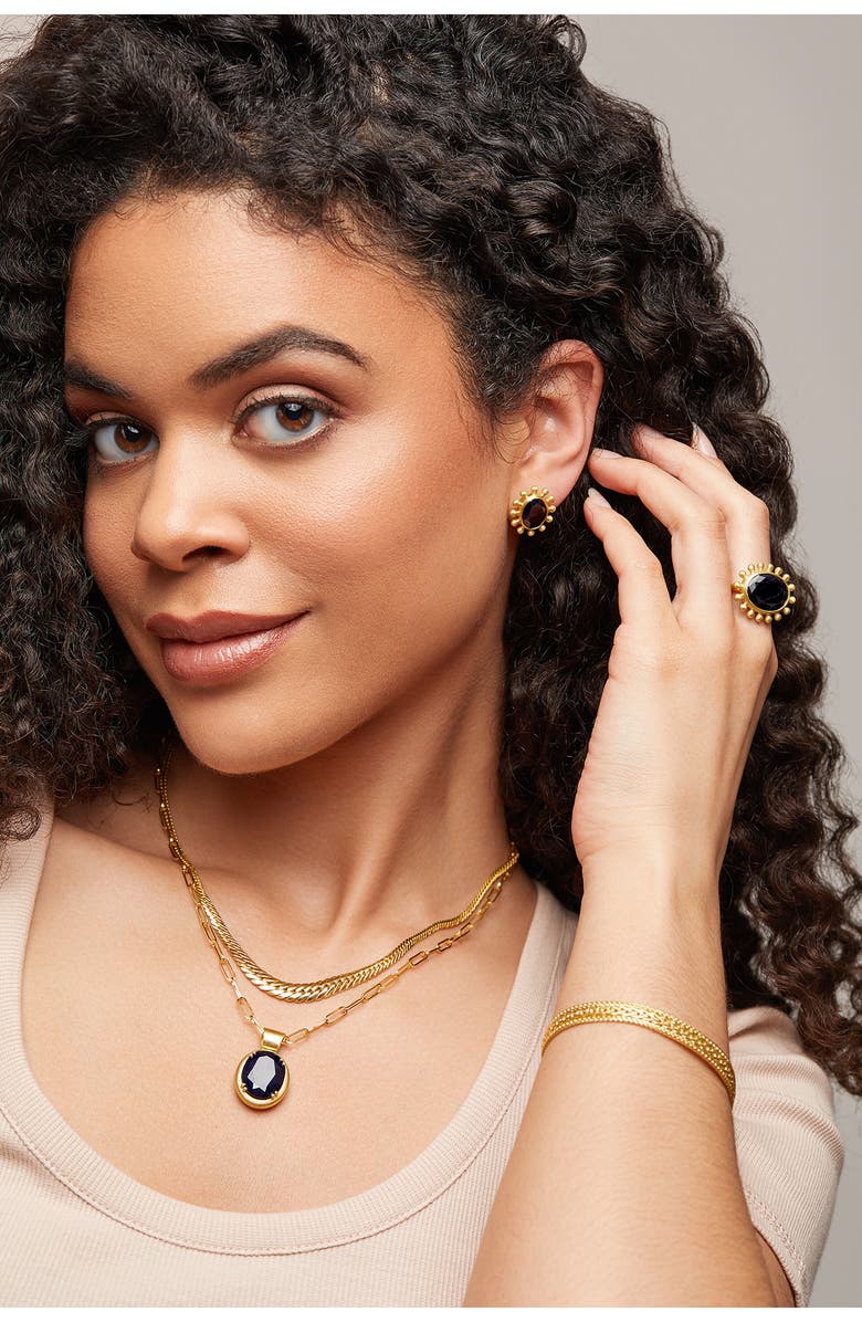 Bony Levy Onyx Stud Earrings, Alternate, color, 