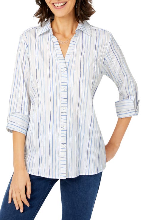 Maria Stripe Woven Shirt