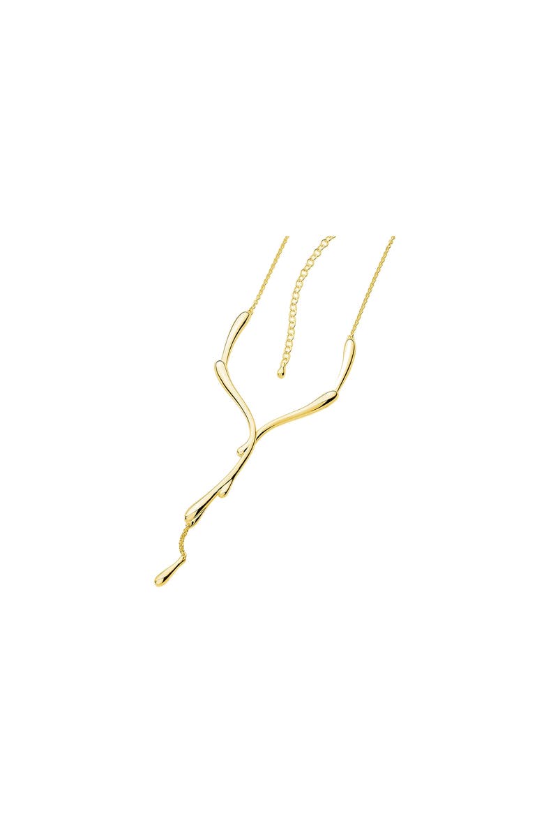 Lucy Quartermaine Dripping Necklace in Gold Vermeil, Alternate, color, Gold Vermeil