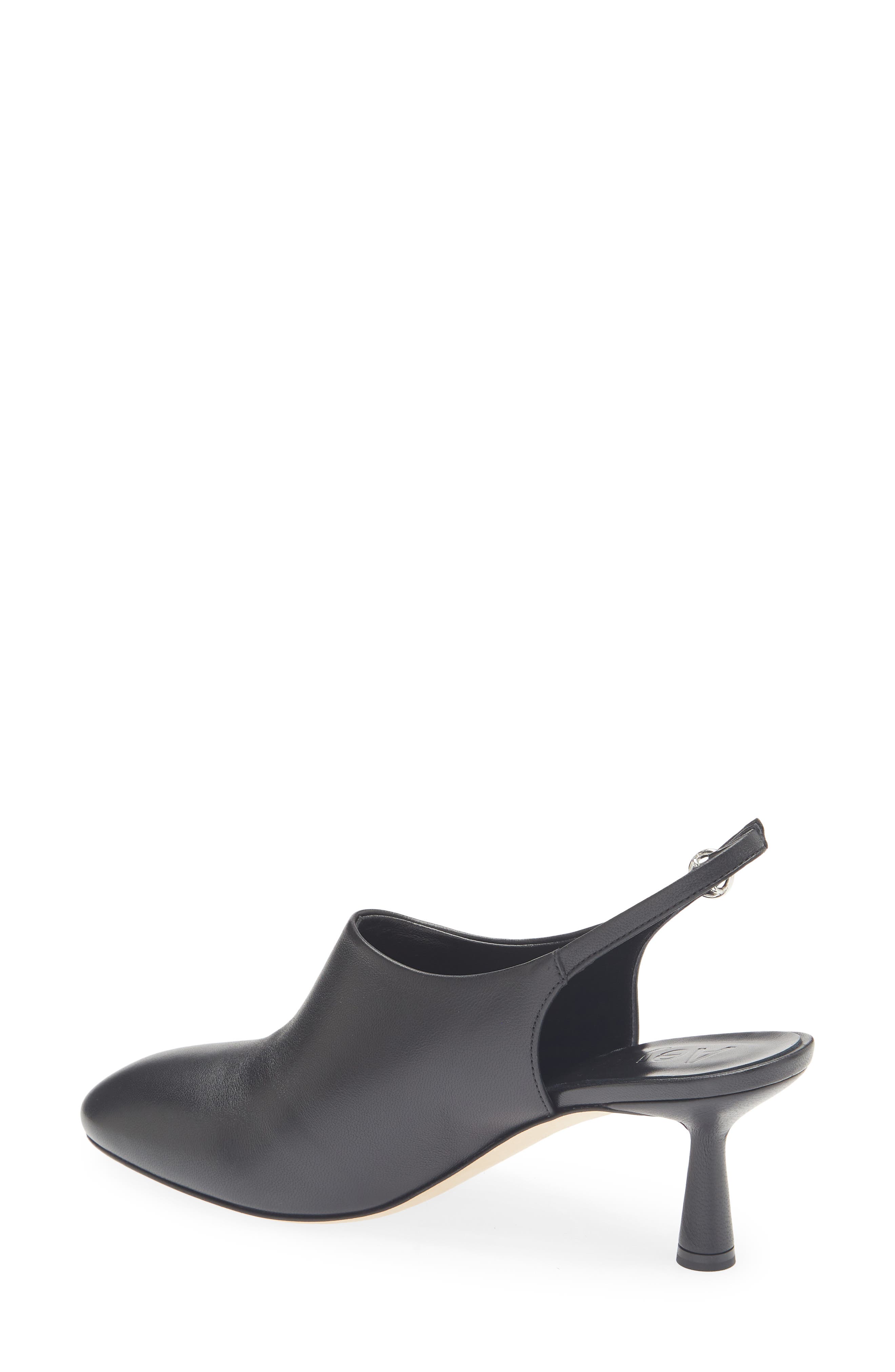 aeyde Malin Slingback Pump, Alternate, color, Black