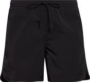 Moncler Crinkled Nylon Swim Trunks