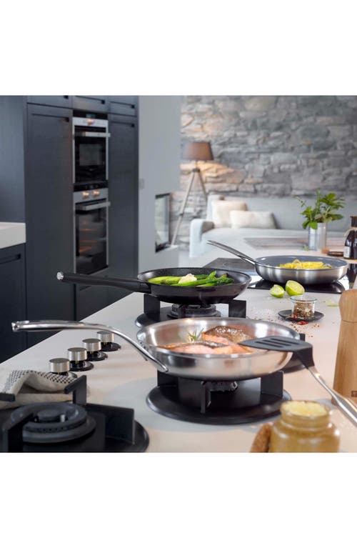 Demeyere Atlantis Proline 7.9-inch Stainless Steel Fry Pan In Silver