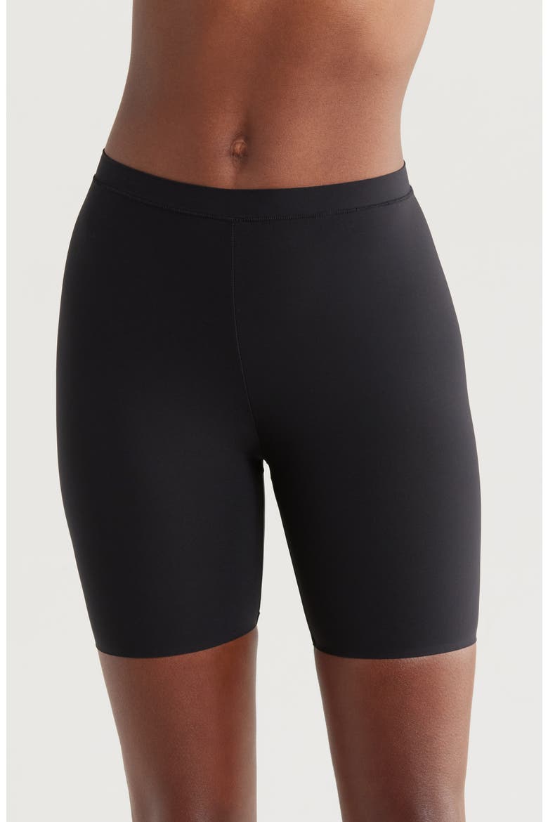 DreamSeam Long Boyshorts, Main, color, BLACK
