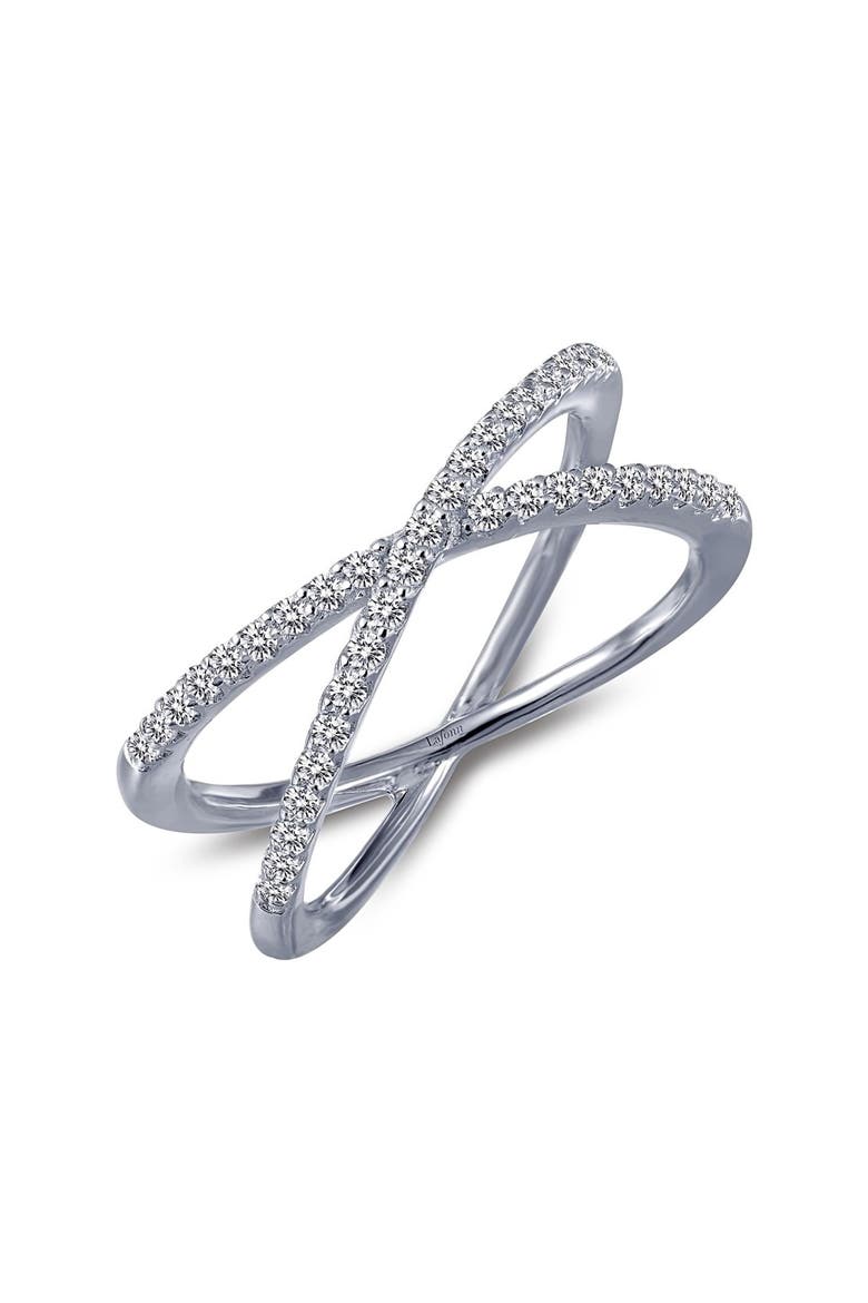 Classic Crossover Ring, Main, color, SILVER