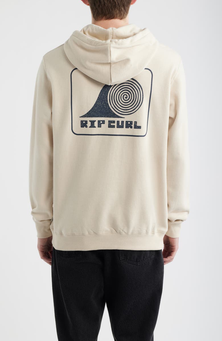 Rip Curl Artist Of The Search Graphic Hoodie, Alternate, color, Vintage White