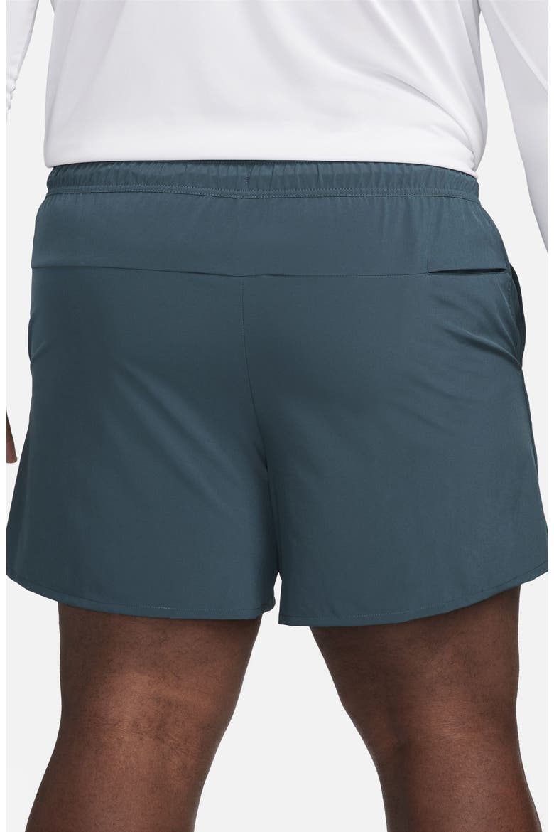 Dri-Fit Unlimited 5-Inch Athletic Shorts, Alternate, color, DEEP JUNGLE/ DEEP JUNGLE