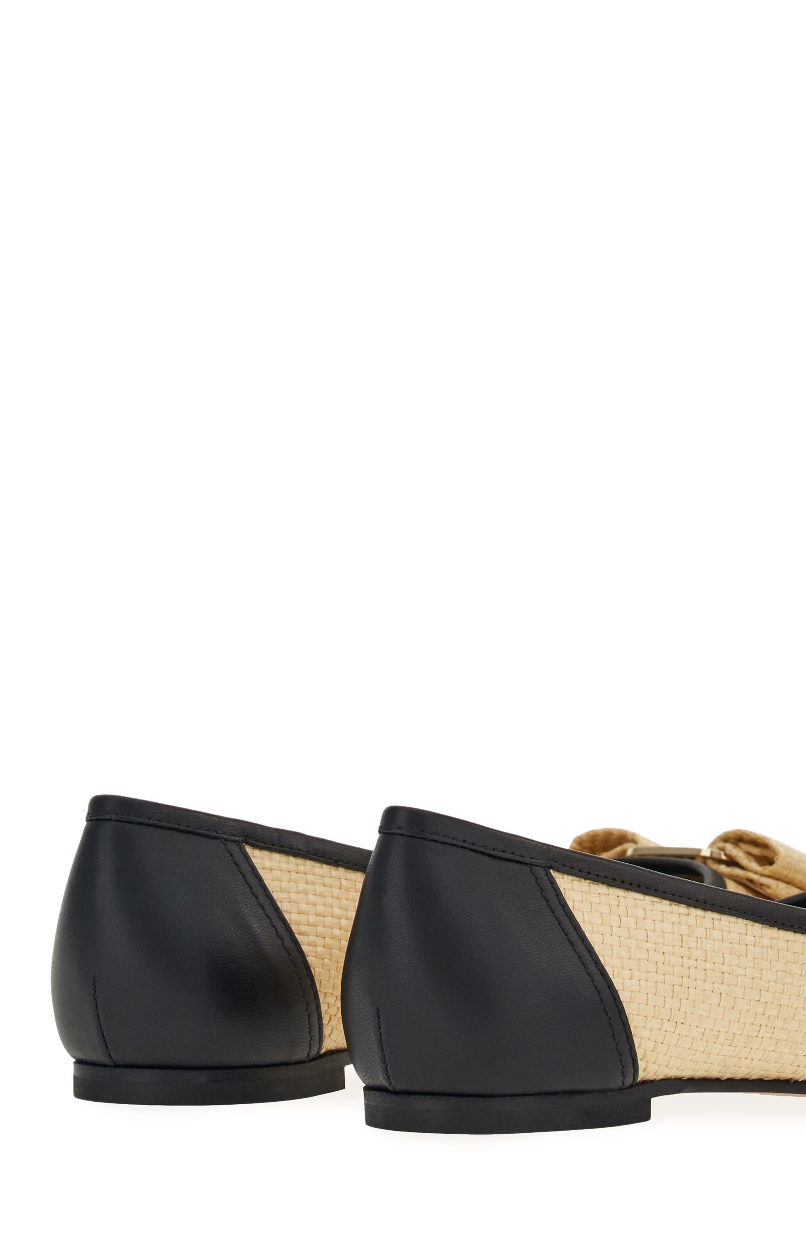 FERRAGAMO Varina Cap Toe Flat, Alternate, color, 