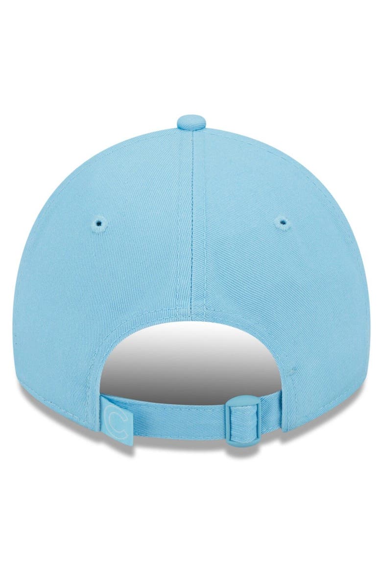 New Era Women's New Era Light Blue Chicago Cubs Doscientos Core Classic 9TWENTY Adjustable Hat, Alternate, color,