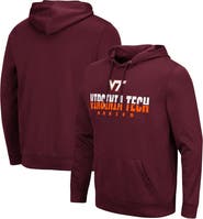 COLOSSEUM Men's Colosseum Maroon Virginia Tech Hokies Lantern Pullover Hoodie