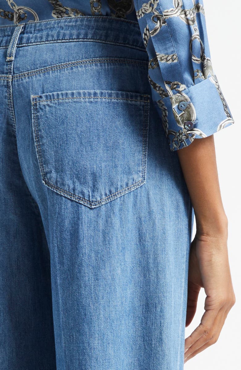 L'AGENCE Alicent High Waist Wide Leg Jeans, Alternate, color, Stokes