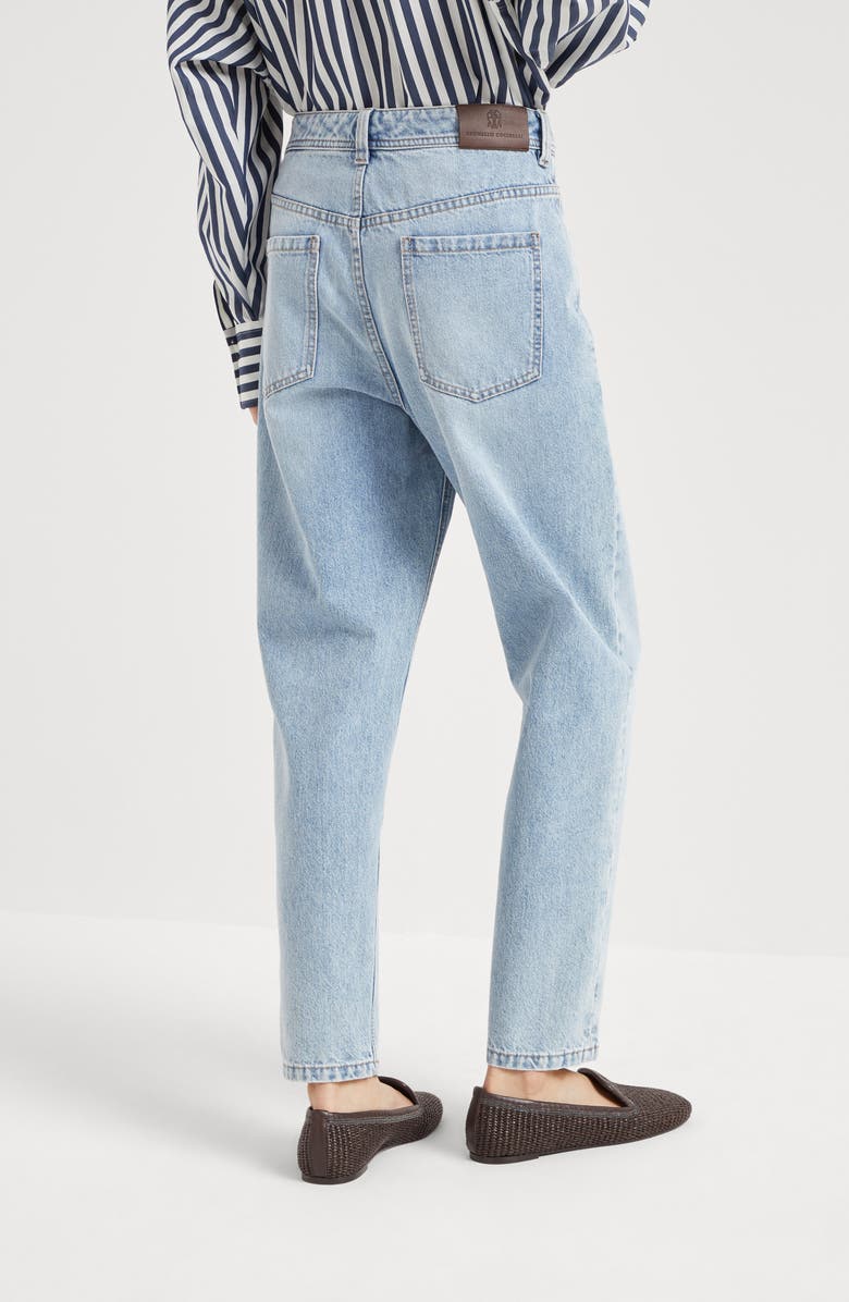 Brunello Cucinelli Baggy Tapered trousers, Alternate, color, 