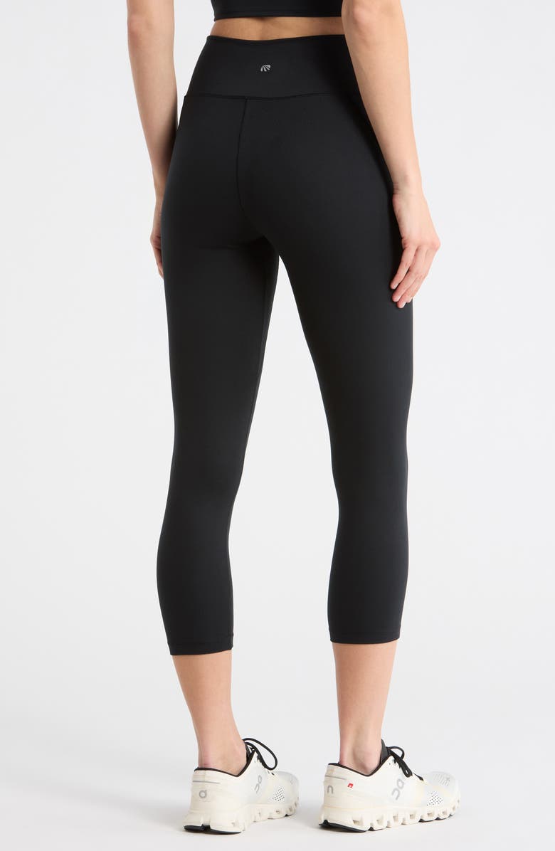 MARIKA Aylani Capri Leggings, Alternate, color, Black