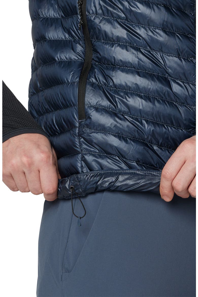 Ghost Whisperer Packable 800-Fill-Power Down Vest, Alternate, color, MOON BLUE