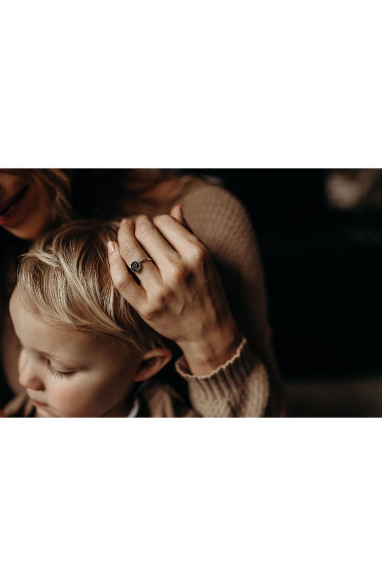 Tiny Tags Perfectly Imperfect Heart Signet Ring, Alternate, color, 