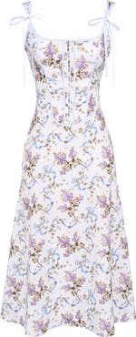 HOUSE OF CB Corset Midi Dress