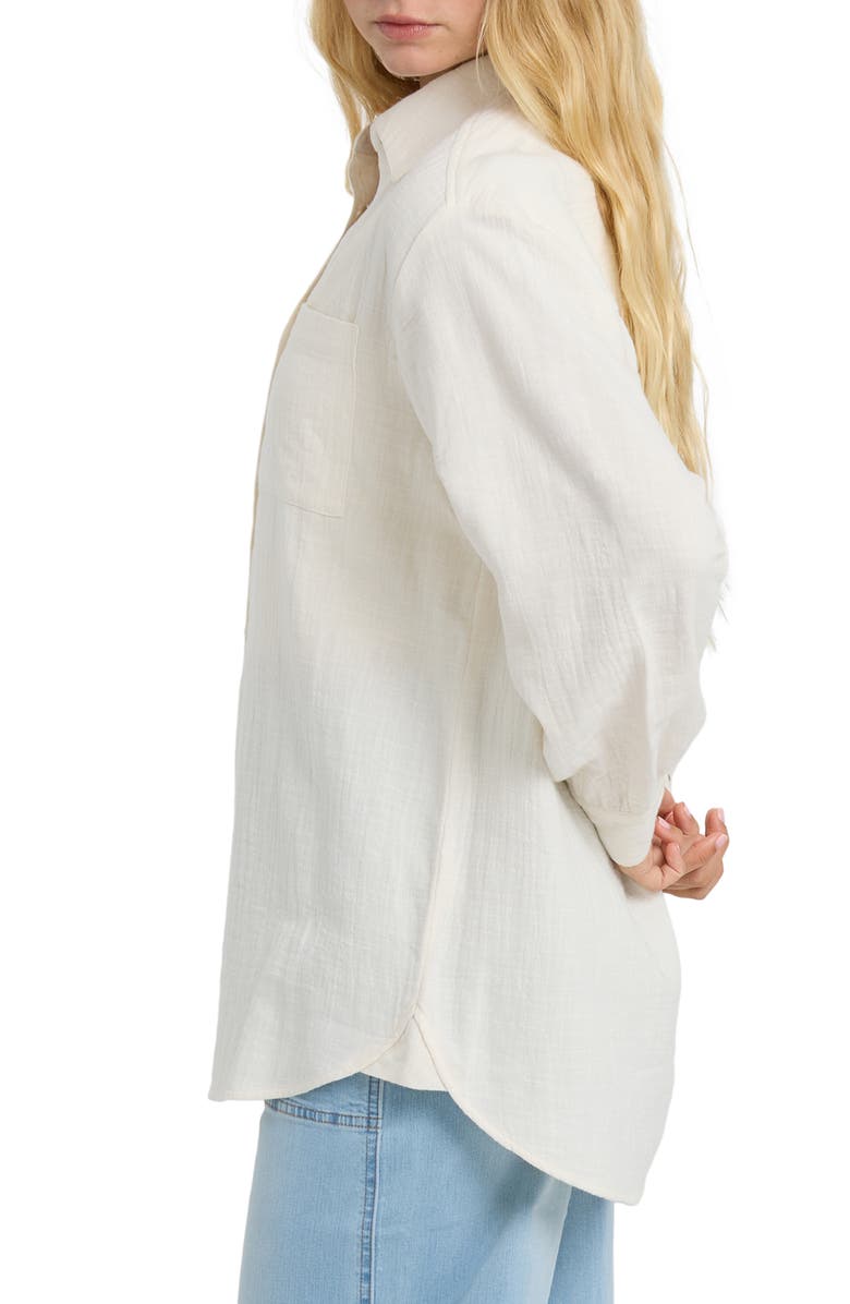 Billabong Wanderer Solid Cotton Shirt, Alternate, color, 