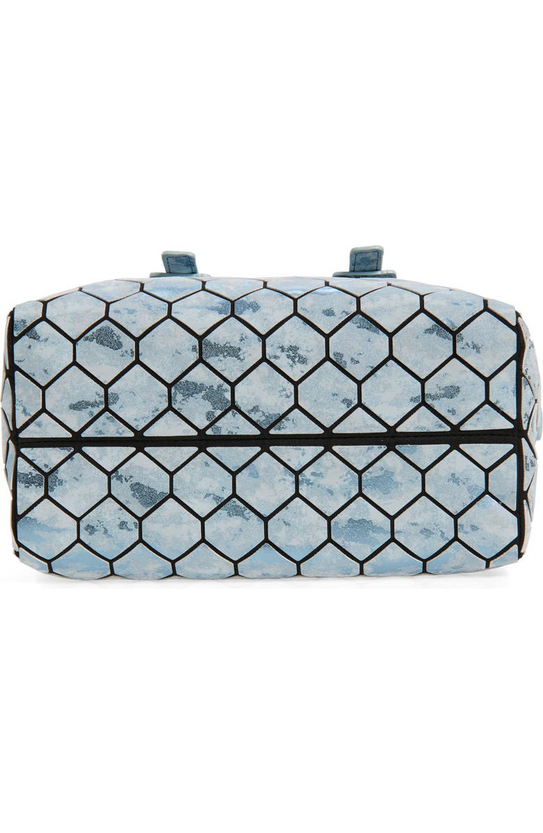 PATRIZIA LUCA Chevron Geo Duffle Satchel, Alternate, color, Blue