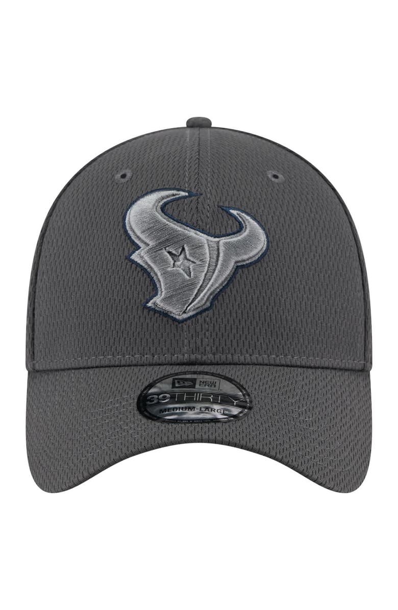 New Era Men's New Era Graphite Houston Texans Main 39THIRTY Flex Hat, Alternate, color,