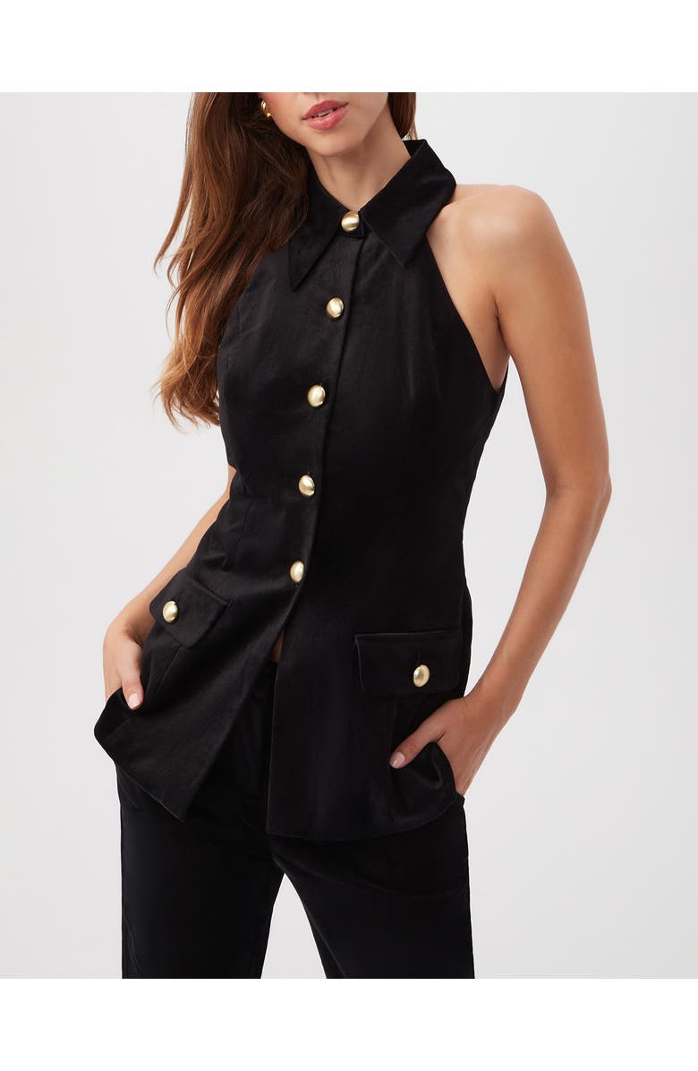 Trina Turk Elainia Top, Main, color, Black