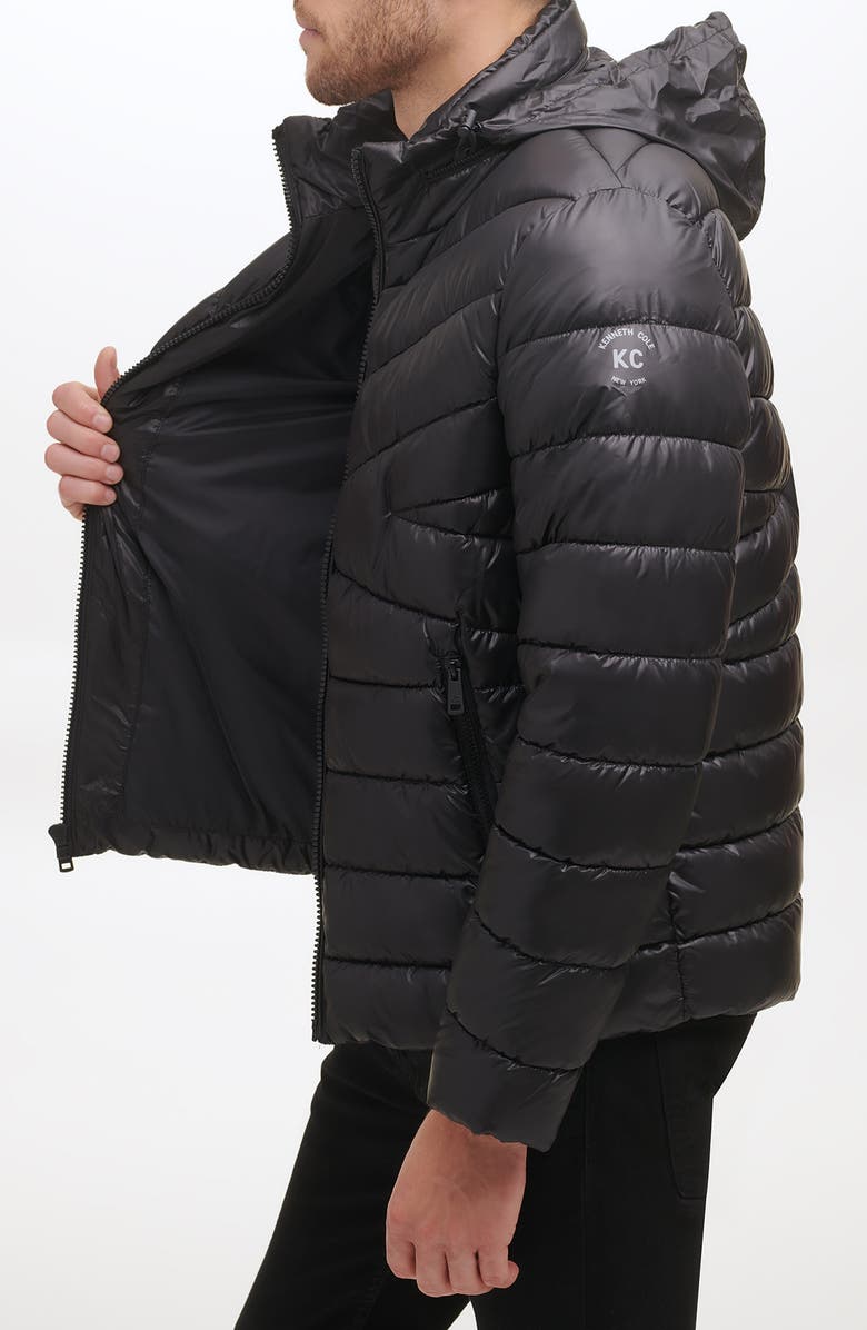 Kenneth Cole Quilted Packable Puffer Jacket, Alternate, color, 
