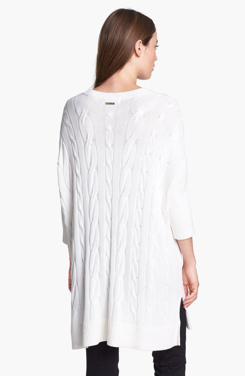 NYDJ Faux Leather & Stretch Ponte Leggings, Alternate, color,