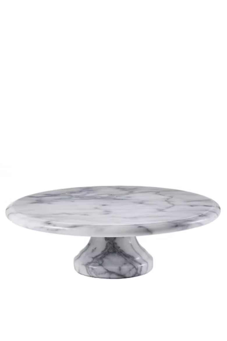 Artifacts Trading Company Tall Lazy Susan, Main, color, White Matte