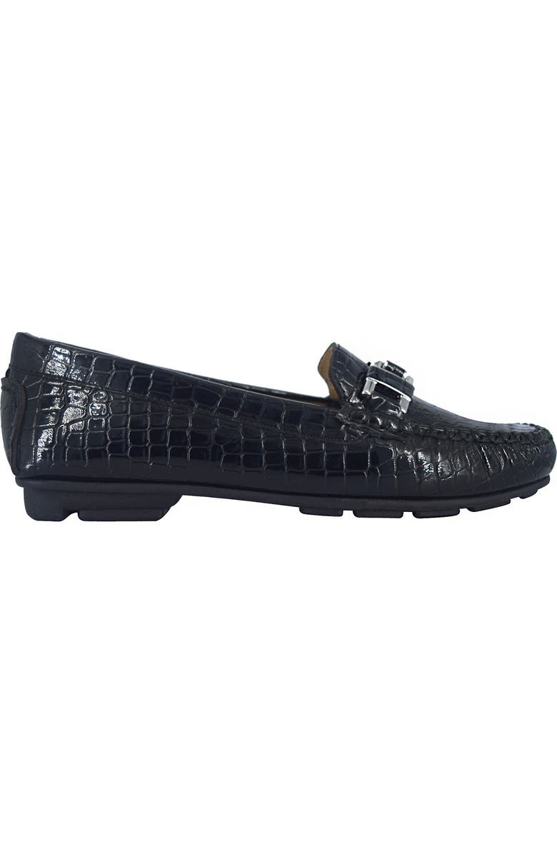 Impo Croc Embossed Leather Bit Loafer, Alternate, color,