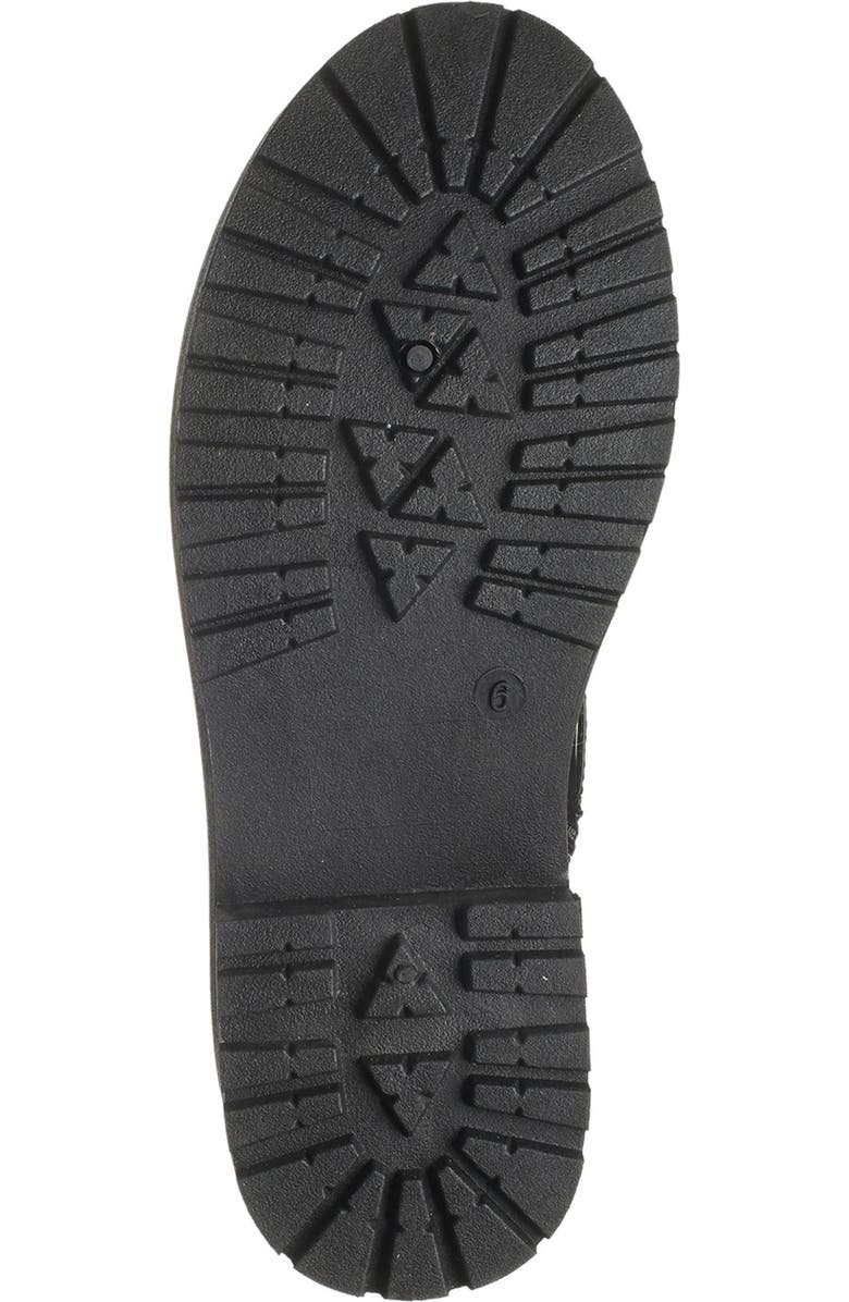 WANTED FOOTWEAR Riot Pantent Lug Sole Boot, Alternate, color,