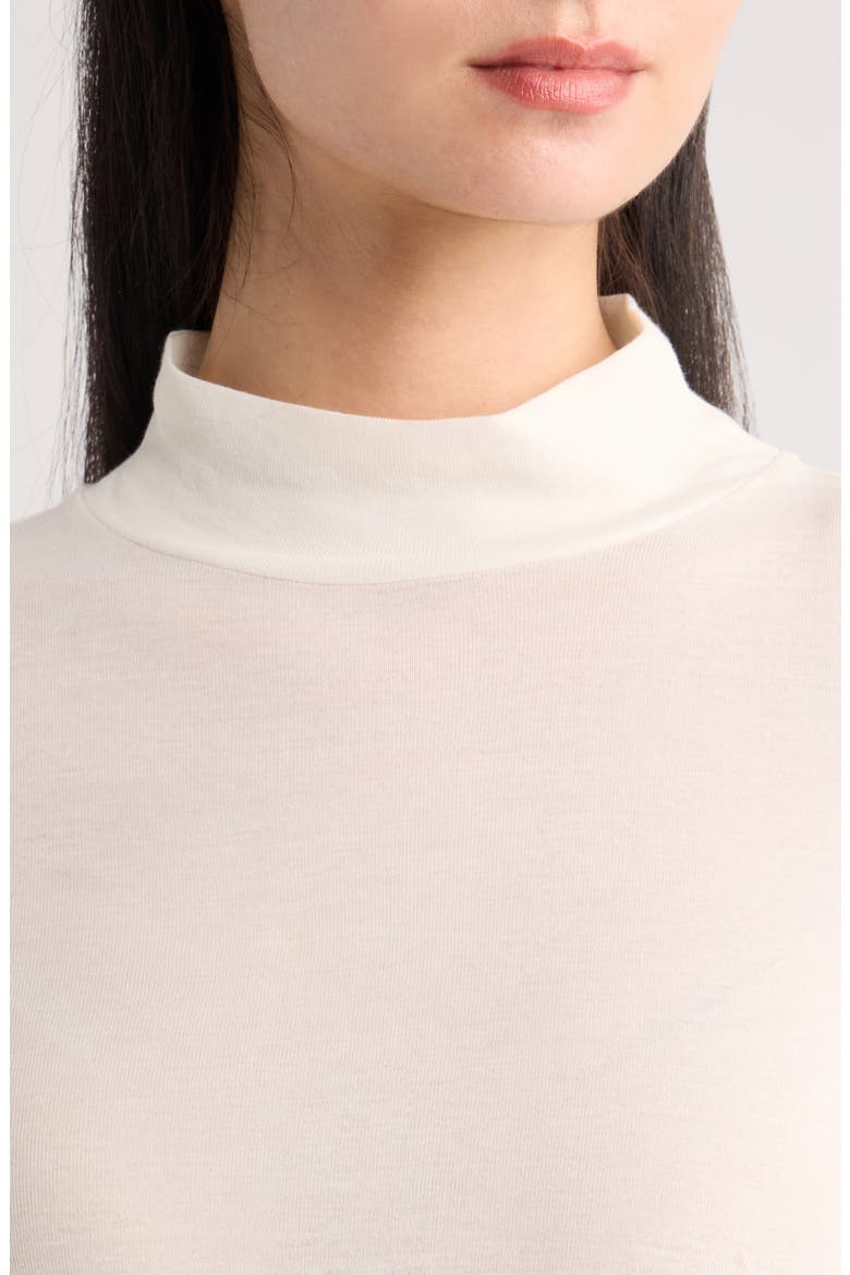 The Shadow Turtleneck Top, Alternate, color, CREAM