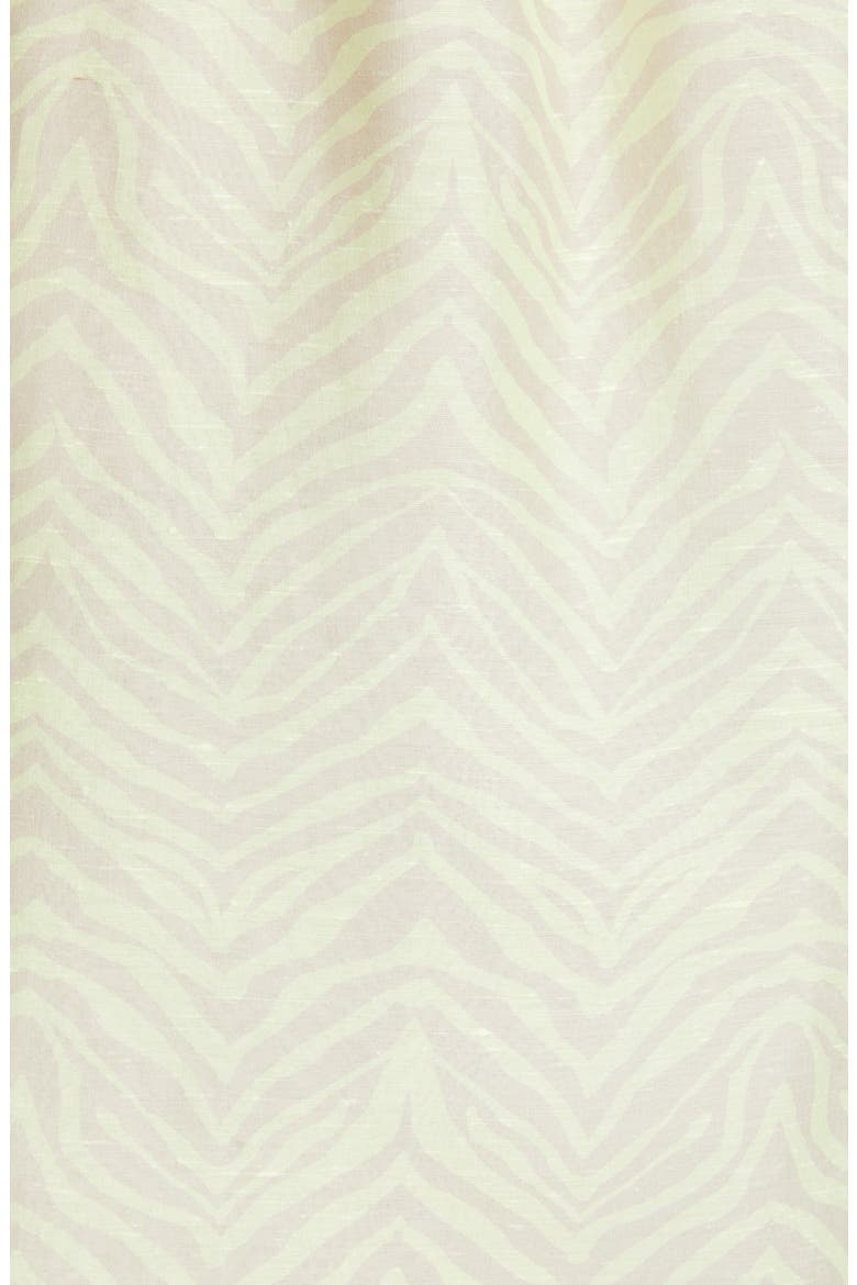 Norwood Zebra Stripe Silk Blouse, Alternate, color, KEY LIME MULTI
