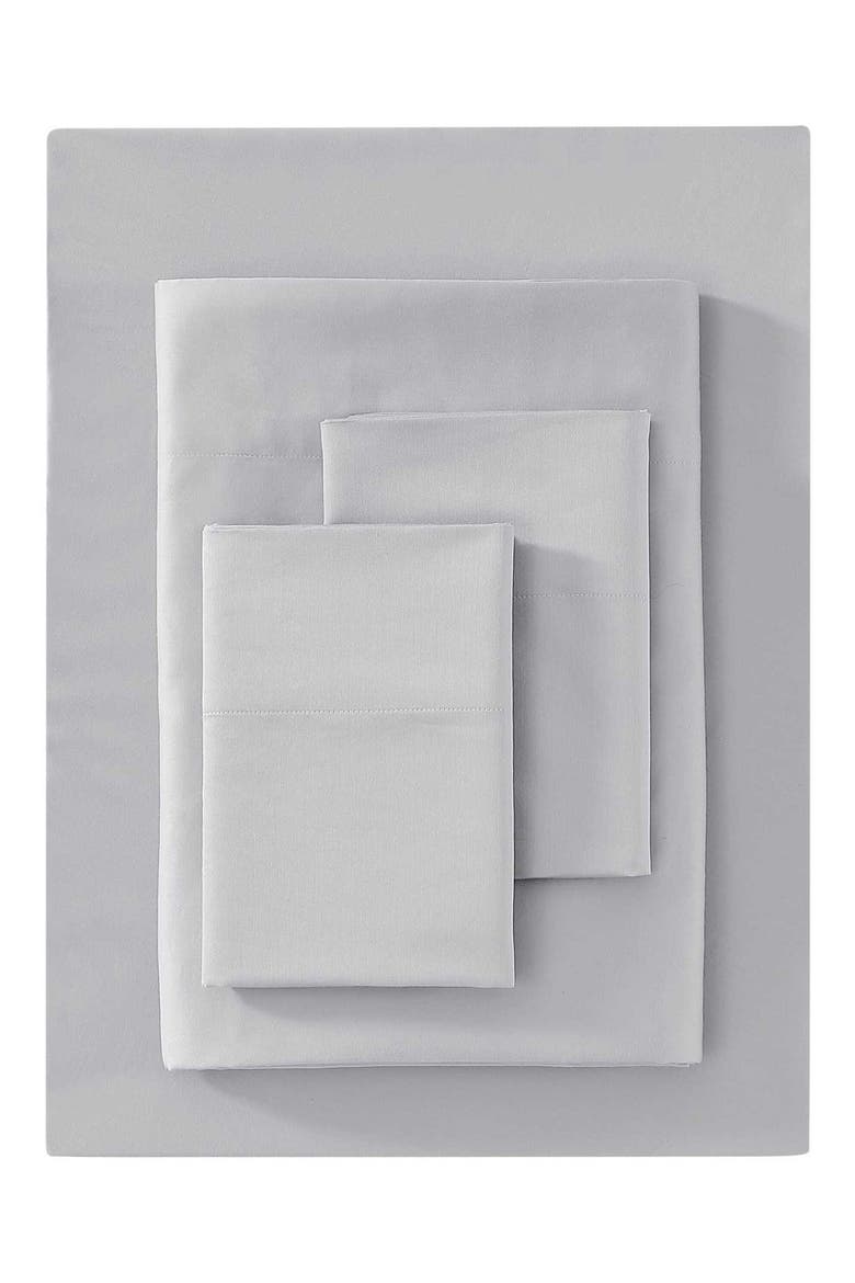 Sateen 1,000 Thread Count Queen Sheet Set, Main, color, LT-PASTEL BLUE