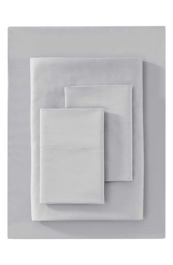 Vera Wang Sateen 1,000 Thread Count Queen Sheet Set In Lt-pastel Blue