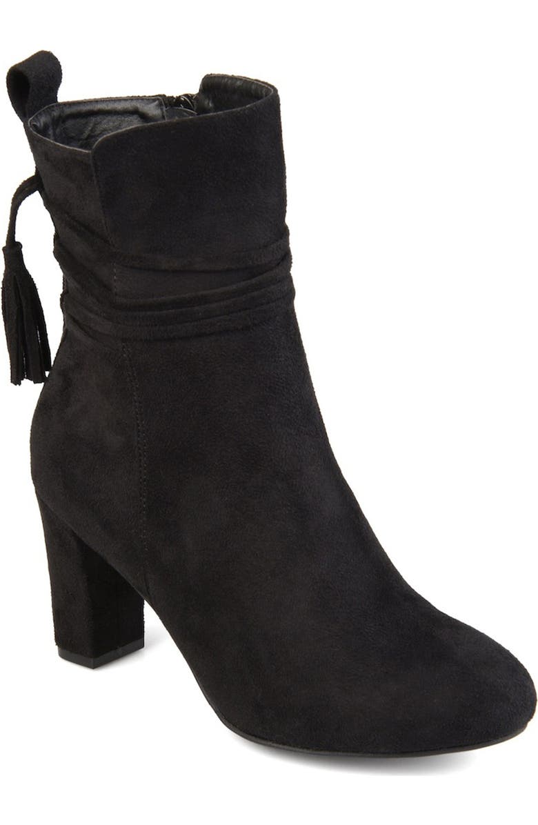 JOURNEE Zuri Tassel Ankle Bootie, Alternate, color,