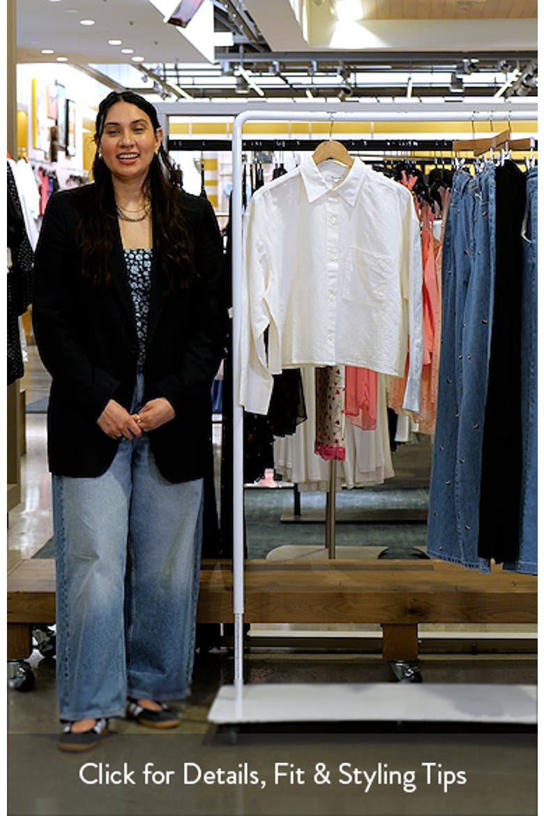 Linen & Cotton Straight Hem Shirt video
